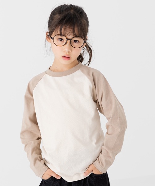 セール】全8色 無地 長袖ラグランTシャツ（Tシャツ/カットソー