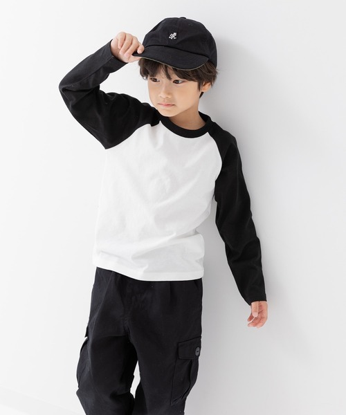 セール】全8色 無地 長袖ラグランTシャツ（Tシャツ/カットソー