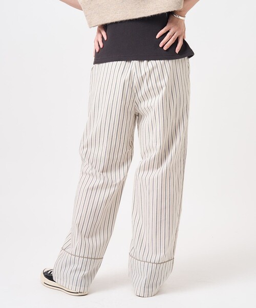 FREAK'S STORE(フリークスストア)の「パジャマディティールパンツ / パジャマパンツ(その他パンツ・レディース・ベージュ/サックスブルー・フリ-)」の17枚目の写真