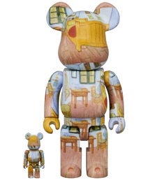 BE@RBRICK(�x�A�u���b�N)��BE@RBRICK × Van Gogh Museum Van Gogh "The Bedroom" 100�� & 400��(�t�B�M���A)