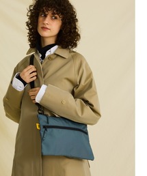 《地球にやさしい》【KELTY/ケルティ】エコナイロン サコッシュ / 80's FLAT POUCH SM