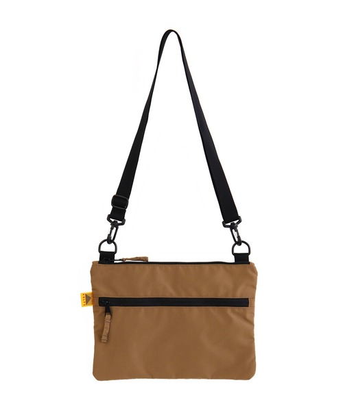 KELTY（ケルティ）の「《地球にやさしい》【KELTY/ケルティ】エコナイロン サコッシュ / 80's FLAT POUCH SM（ショルダーバッグ・メンズ・モカ/ブラック/グレー系その他・FREE）」の5枚目の写真