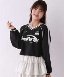 repipi armario（レピピ アルマリオ）の「サイドラインゲームスウェット（Tシャツ/カットソー・キッズ）」