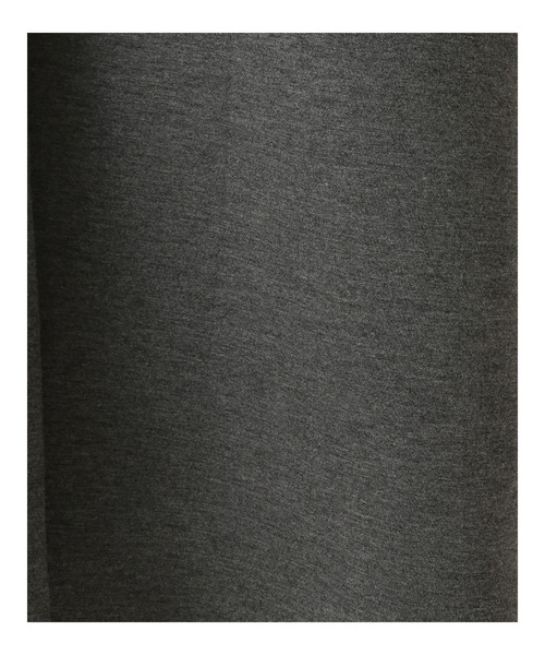 Editt by YECCA VECCA（エディットバイイェッカヴェッカ）の「2way接結編みレイヤードコート（その他アウター・レディース・杢グレー/ブラック・FREE）」の3枚目の写真