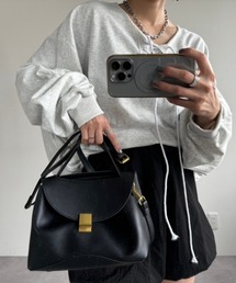 BARRETTA | ﾌｪｲｸレザー2WAYﾊﾝﾄﾞﾊﾞｯｸﾞ(ショルダーバッグ)