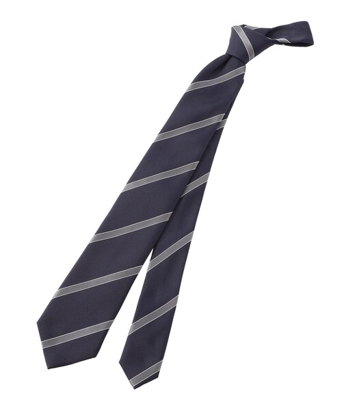 【セール】レジメンタルストライプ レギュラータイ（ネクタイ）｜MACKINTOSH PHILOSOPHY（マッキントッシュ フィロソフィー）