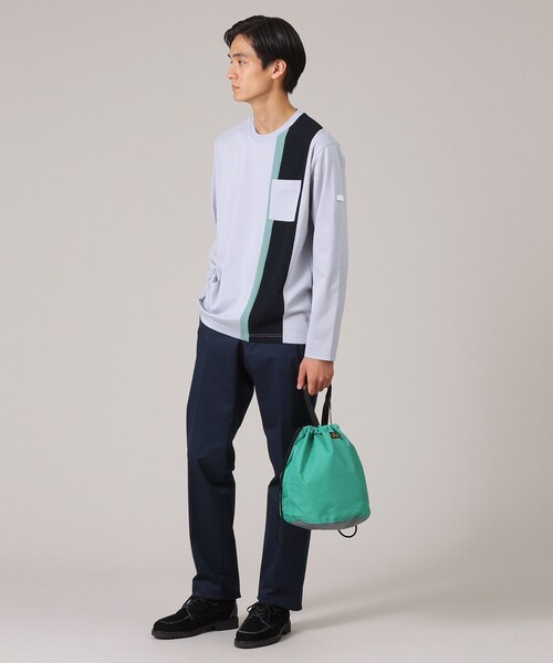 TAKEO KIKUCHI(タケオキクチ)の「◆【NAPRON】RETRO OUTDOOR PATIENTS BAG (M)(ハンドバッグ・メンズ・ブルー/グリーン/イエロー・00)」の18枚目の写真