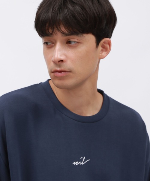 LAKOLE（ラコレ）の「ライトダンボールロゴ長袖T / 143056（Tシャツ/カットソー・メンズ・サンドグレー/ブラック/ライトグレー/ホワイト/ネイビー/オリーブ/チャコール・SMALL/LARGE/X-LARGE/MEDIUM）」の7枚目の写真