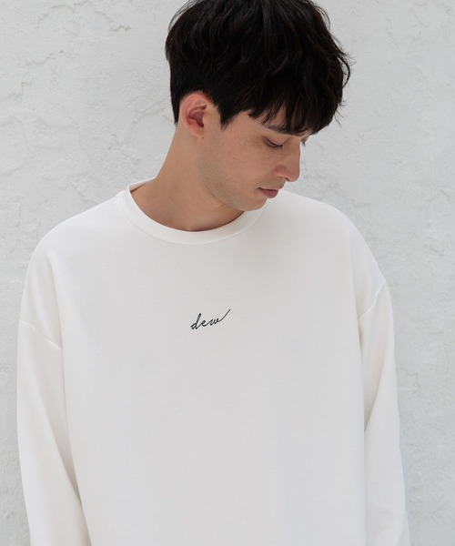 LAKOLE（ラコレ）の「ライトダンボールロゴ長袖T / 143056（Tシャツ/カットソー・メンズ・サンドグレー/ブラック/ライトグレー/ホワイト/ネイビー/オリーブ/チャコール・SMALL/LARGE/X-LARGE/MEDIUM）」の2枚目の写真