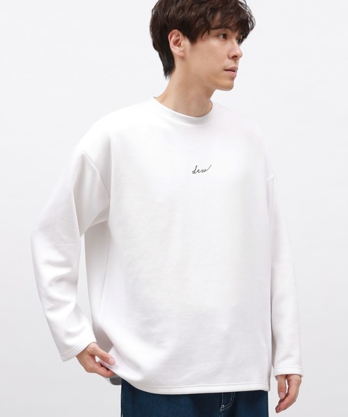 LAKOLE（ラコレ）の「ライトダンボールロゴ長袖T / 143056（Tシャツ/カットソー・メンズ・サンドグレー/ブラック/ライトグレー/ホワイト/ネイビー/オリーブ/チャコール・SMALL/LARGE/X-LARGE/MEDIUM）」の22枚目の写真