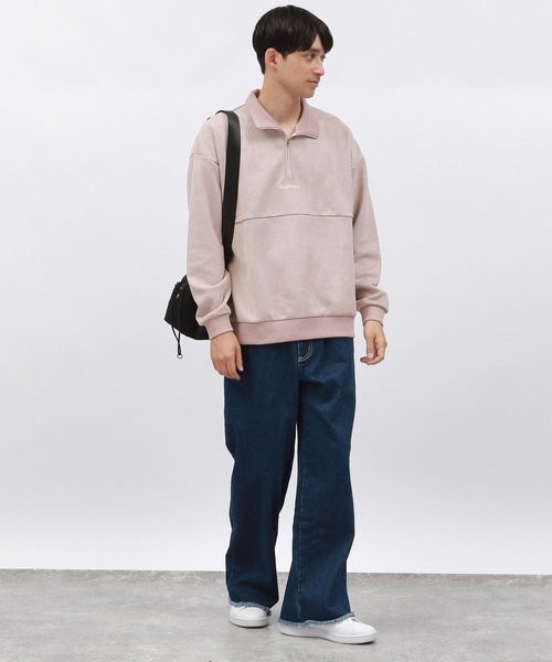 LAKOLE（ラコレ）の「スエードハーフZIPプルオーバー / 140614（その他トップス・メンズ・ライトグレー/グリーン/ピンク・MEDIUM/LARGE/X-LARGE）」の13枚目の写真