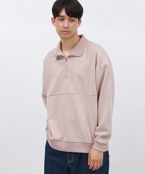 LAKOLE（ラコレ）の「スエードハーフZIPプルオーバー / 140614（その他トップス・メンズ・ライトグレー/グリーン/ピンク・MEDIUM/LARGE/X-LARGE）」の14枚目の写真
