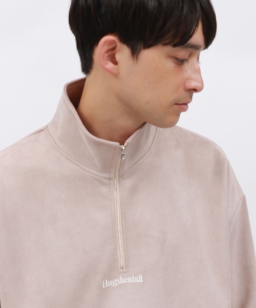 LAKOLE（ラコレ）の「スエードハーフZIPプルオーバー / 140614（その他トップス・メンズ・ライトグレー/グリーン/ピンク・MEDIUM/LARGE/X-LARGE）」の16枚目の写真