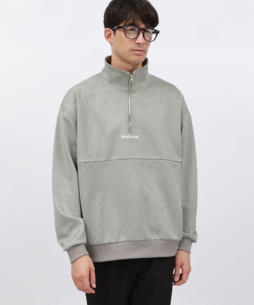 LAKOLE（ラコレ）の「スエードハーフZIPプルオーバー / 140614（その他トップス・メンズ・ライトグレー/グリーン/ピンク・MEDIUM/LARGE/X-LARGE）」の10枚目の写真