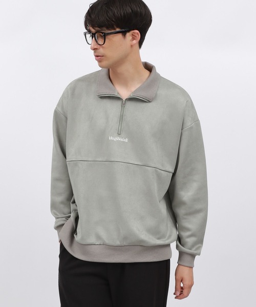 LAKOLE（ラコレ）の「スエードハーフZIPプルオーバー / 140614（その他トップス・メンズ・ライトグレー/グリーン/ピンク・MEDIUM/LARGE/X-LARGE）」の11枚目の写真