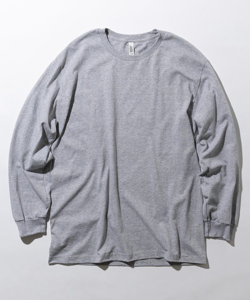 MAISON CLUB(メゾンクラブ)の「【MAISON CLUB】American Comfort Apparel 6oz ロングスリーブTee/ロンT WILL(Tシャツ/カットソー・メンズ・グレー/サックスブルー/ブラック/ホワイト/ネイビー/オレンジ/ベージュ/ヘザーグレー・XL/L/M/2XL/S)」の10枚目の写真