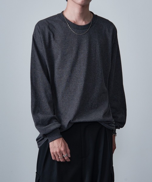 MAISON CLUB(メゾンクラブ)の「【MAISON CLUB】American Comfort Apparel 6oz ロングスリーブTee/ロンT WILL(Tシャツ/カットソー・メンズ・グレー/サックスブルー/ブラック/ホワイト/ネイビー/オレンジ/ベージュ/ヘザーグレー・XL/L/M/2XL/S)」の20枚目の写真