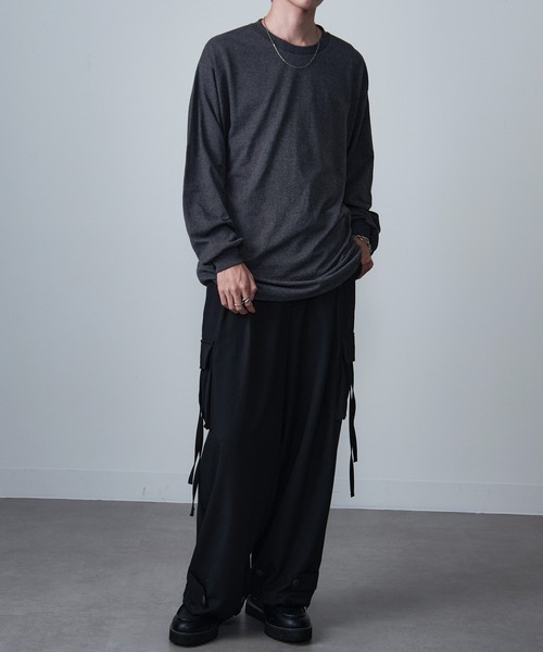 MAISON CLUB(メゾンクラブ)の「【MAISON CLUB】American Comfort Apparel 6oz ロングスリーブTee/ロンT WILL(Tシャツ/カットソー・メンズ・グレー/サックスブルー/ブラック/ホワイト/ネイビー/オレンジ/ベージュ/ヘザーグレー・XL/L/M/2XL/S)」の22枚目の写真
