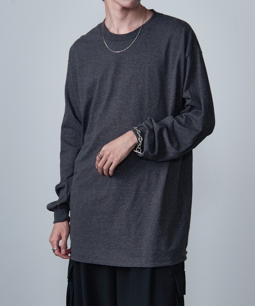 MAISON CLUB(メゾンクラブ)の「【MAISON CLUB】American Comfort Apparel 6oz ロングスリーブTee/ロンT WILL(Tシャツ/カットソー・メンズ・グレー/サックスブルー/ブラック/ホワイト/ネイビー/オレンジ/ベージュ/ヘザーグレー・XL/L/M/2XL/S)」の19枚目の写真