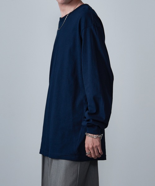 MAISON CLUB(メゾンクラブ)の「【MAISON CLUB】American Comfort Apparel 6oz ロングスリーブTee/ロンT WILL(Tシャツ/カットソー・メンズ・グレー/サックスブルー/ブラック/ホワイト/ネイビー/オレンジ/ベージュ/ヘザーグレー・XL/L/M/2XL/S)」の16枚目の写真