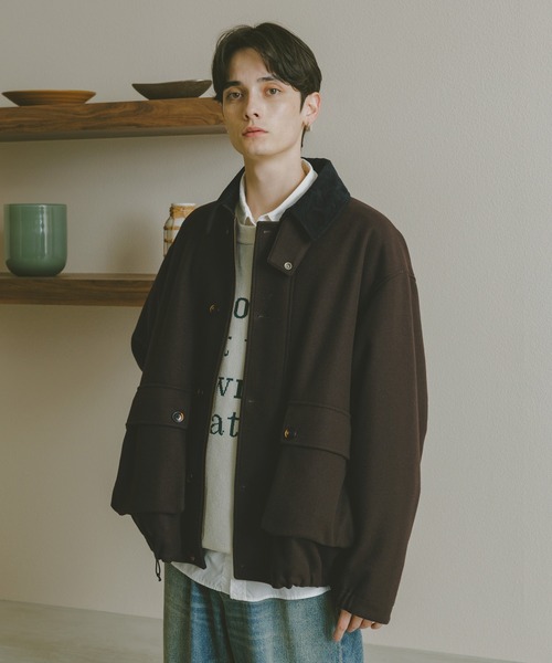 RAGEBLUE ウーリーテック/ハンティングジャケット RAGEBLUE ブルゾン アウター 「WOOLLYTEC⁄ウーリーテック