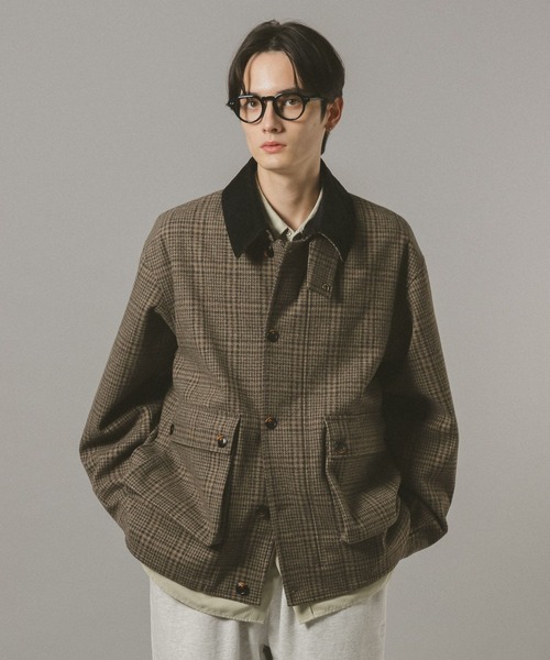 RAGEBLUE（レイジブルー）の「WOOLLYTEC HUNTING JACKET / ウーリーテックハンティングジャケット（ブルゾン・メンズ・グレー系その他/カーキ/ブラック/ブラウン系その他/ブラウン/グリーン系その他・SMALL/MEDIUM/LARGE）」の10枚目の写真