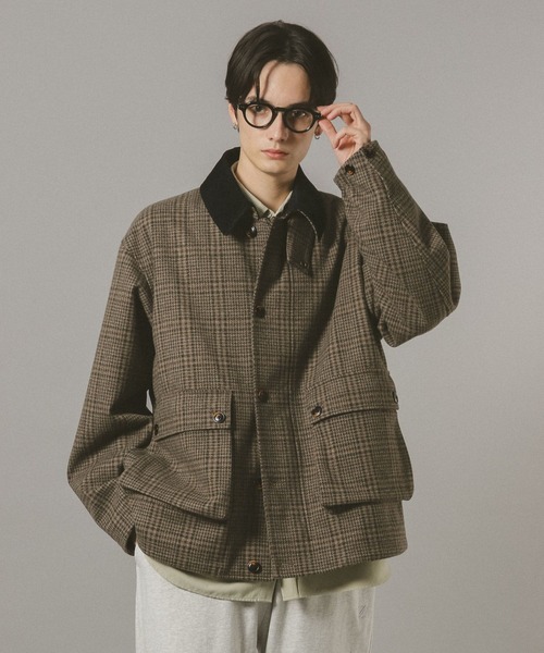 RAGEBLUE（レイジブルー）の「WOOLLYTEC HUNTING JACKET / ウーリーテックハンティングジャケット（ブルゾン・メンズ・グレー系その他/カーキ/ブラック/ブラウン系その他/ブラウン/グリーン系その他・SMALL/MEDIUM/LARGE）」の11枚目の写真