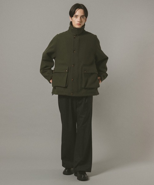 RAGEBLUE（レイジブルー）の「WOOLLYTEC HUNTING JACKET / ウーリーテックハンティングジャケット（ブルゾン・メンズ・グレー系その他/カーキ/ブラック/ブラウン系その他/ブラウン/グリーン系その他・SMALL/MEDIUM/LARGE）」の14枚目の写真