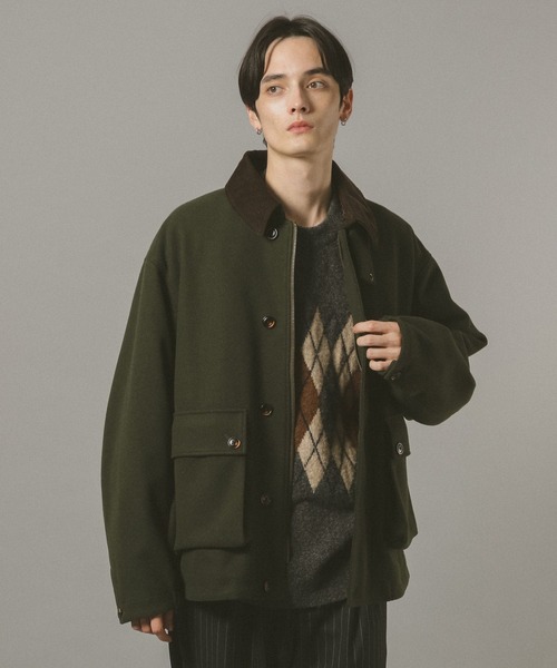 RAGEBLUE（レイジブルー）の「WOOLLYTEC HUNTING JACKET / ウーリーテックハンティングジャケット（ブルゾン・メンズ・グレー系その他/カーキ/ブラック/ブラウン系その他/ブラウン/グリーン系その他・SMALL/MEDIUM/LARGE）」の15枚目の写真