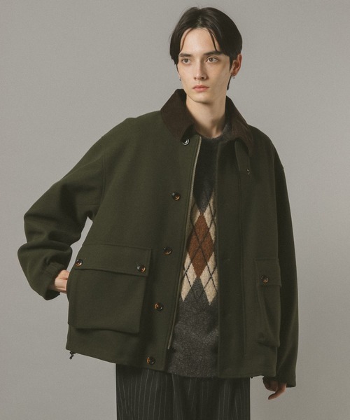 RAGEBLUE（レイジブルー）の「WOOLLYTEC HUNTING JACKET / ウーリーテックハンティングジャケット（ブルゾン・メンズ・グレー系その他/カーキ/ブラック/ブラウン系その他/ブラウン/グリーン系その他・SMALL/MEDIUM/LARGE）」の16枚目の写真