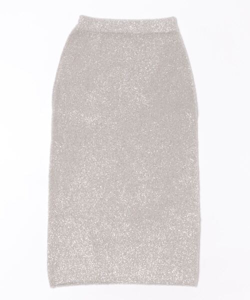 12Twelve Agenda（トゥエルブ　アジェンダ）の「ラメシャギーニットタイトスカート（スカート・レディース・ミント/グレイッシュベージュ・M）」の9枚目の写真