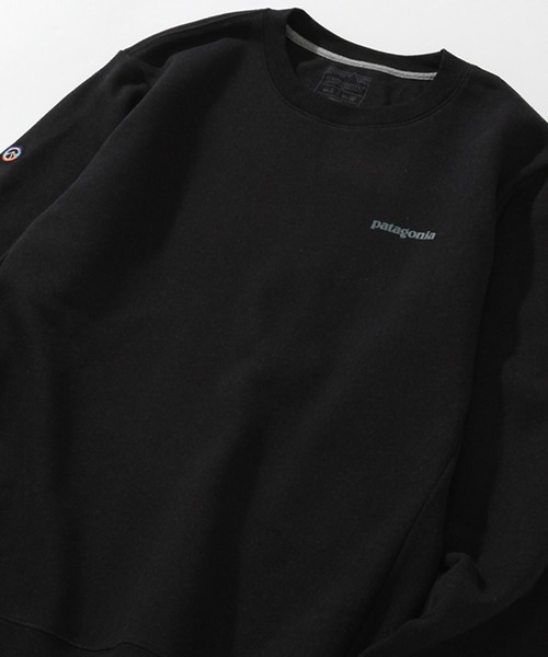 patagonia（パタゴニア）の「【PATAGONIA/パタゴニア】Fitz Roy Icon Uprisal Crew Sweat/フィッツ ロイ アイコン アップライザル クルー スウェット（スウェット・メンズ・ブラック/ヘザーグレー/ネイビー・L/XL/M/S/XS/XXL）」の6枚目の写真