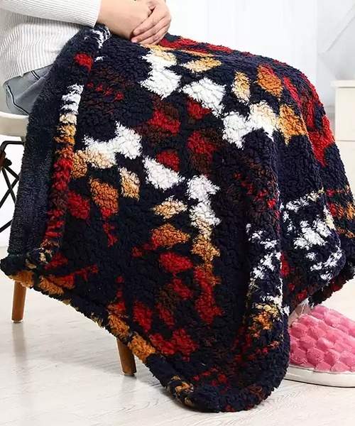 セール】4WAY ボアブランケット 膝掛け ひざ掛け（ブランケット