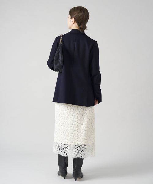 IENA（イエナ）の「ウーステッド ダブルブレストジャケット（その他アウター・レディース・ネイビー・36/38/40）」の13枚目の写真