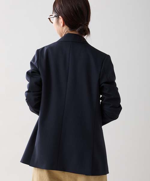 IENA（イエナ）の「ウーステッド ダブルブレストジャケット（その他アウター・レディース・ネイビー・36/38/40）」の18枚目の写真