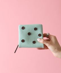 HASHIBAMI（ハシバミ）の「【HASHIBAMI】スモールフラワー ハーフウォレット（財布）」