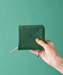 HASHIBAMI（ハシバミ）の「【HASHIBAMI】スモールフラワー ハーフウォレット（財布）」