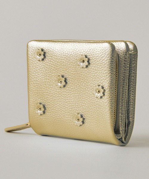 セール】【HASHIBAMI】スモールフラワー ハーフウォレット（財布