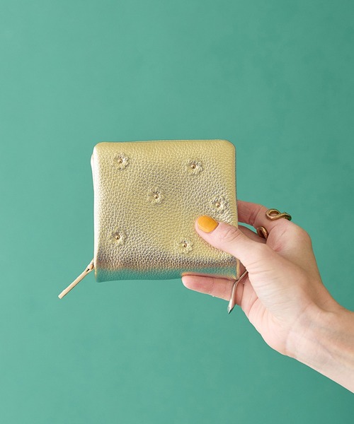 HASHIBAMI】スモールフラワー ハーフウォレット（財布）｜HASHIBAMI