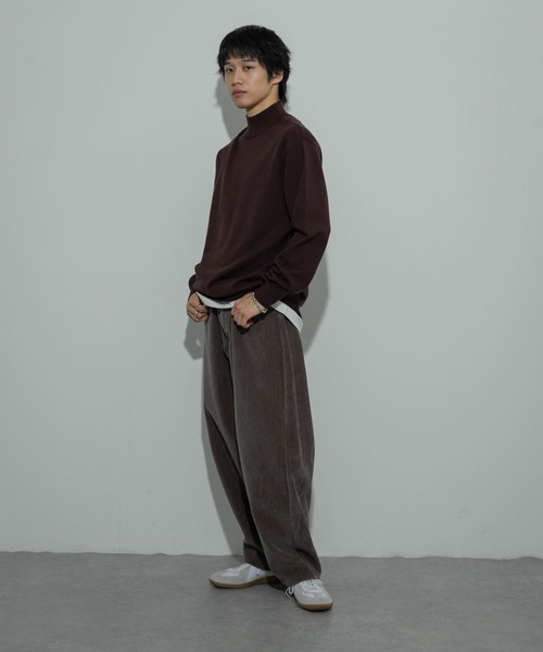 SENSE OF PLACE by URBAN RESEARCH（センスオブプレイスバイアーバンリサーチ）の「『セットアップ対応』ヴィンテージツイルカーブパンツ（その他パンツ・メンズ・ブラック/カーキ/ブラウン・MEDIUM/LARGE）」の15枚目の写真
