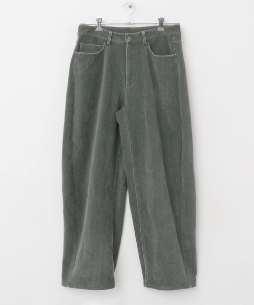 パンツ vintage setup MICHEL KLEIN HOMME｜ヴィンテージ調ツイルファイブポケット