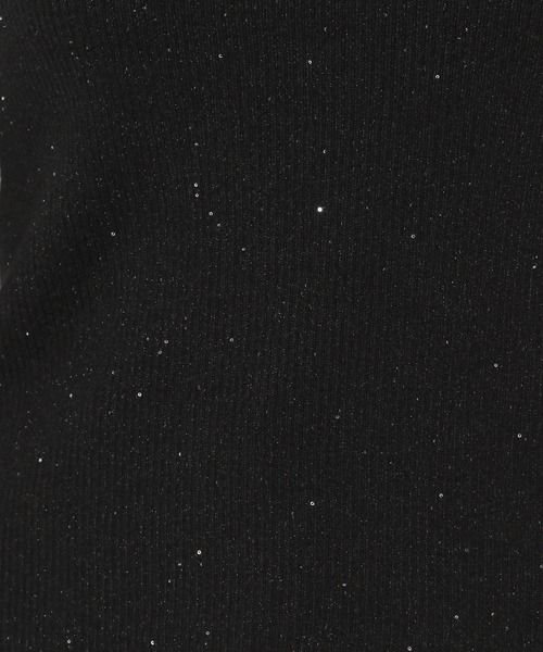 LOWRYS FARM（ローリーズファーム）の「スパンコールラメプルオーバーＬＳ 149244（ニット/セーター・レディース・アイボリー/ブラック/ピンク・FREE）」の13枚目の写真