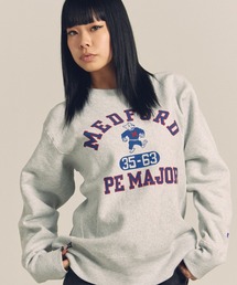 CH-REVERSE WEAVE CREW NECK SWEAT