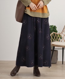 EMAGO ハリネズミ刺繍スカート