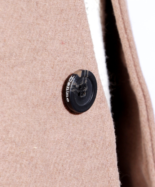 Denime(ドゥニーム)の「カルゼステンカラーコート(ステンカラーコート・メンズ・グレー/キャメル/ネイビー・MEDIUM/SMALL/LARGE)」の4枚目の写真