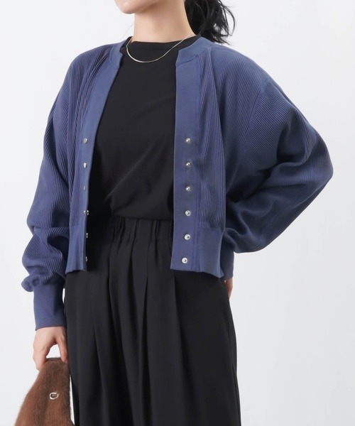 【セール】LC/LLL リブカットカーディガン / Vネックドルマンカーディガン（カーディガン/ボレロ）｜LUCA/LADY LUCK LUCA（ルカ/レディラックルカ）