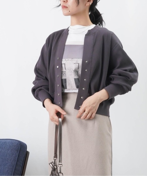 【セール】LC/LLL リブカットカーディガン / Vネックドルマンカーディガン（カーディガン/ボレロ）｜LUCA/LADY LUCK LUCA（ルカ/レディラックルカ）