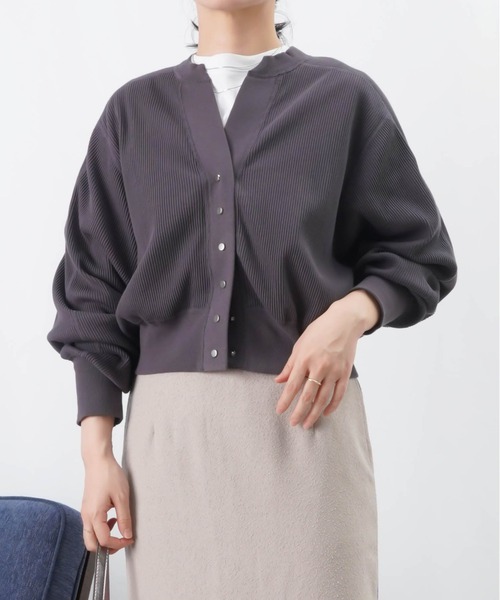 【セール】LC/LLL リブカットカーディガン / Vネックドルマンカーディガン（カーディガン/ボレロ）｜LUCA/LADY LUCK LUCA（ルカ/レディラックルカ）