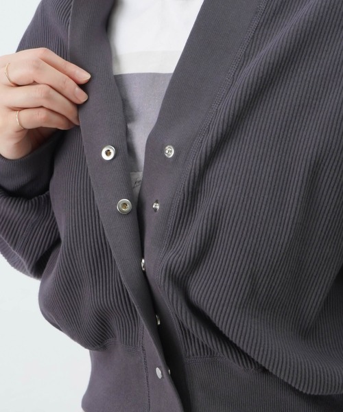 【セール】LC/LLL リブカットカーディガン / Vネックドルマンカーディガン（カーディガン/ボレロ）｜LUCA/LADY LUCK LUCA（ルカ/レディラックルカ）