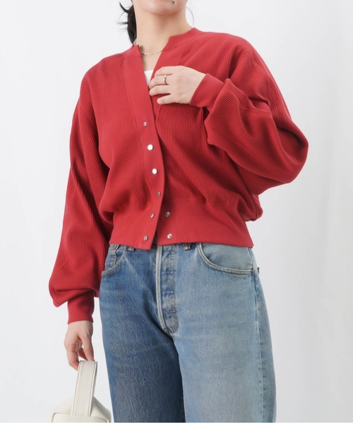 【セール】LC/LLL リブカットカーディガン / Vネックドルマンカーディガン（カーディガン/ボレロ）｜LUCA/LADY LUCK LUCA（ルカ/レディラックルカ）